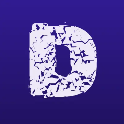 DNS, супермаркет цифровой техники, лого-визитка